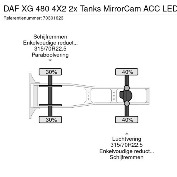 2024 DAF XG 480-43672695