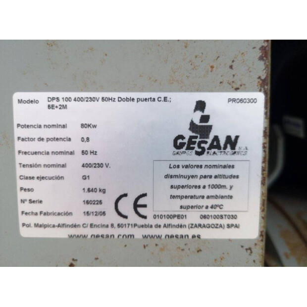 2005 Gesan DPS100-43672759