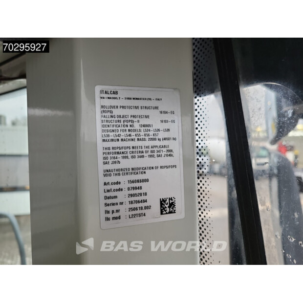 2018 Liebherr L538-43672810