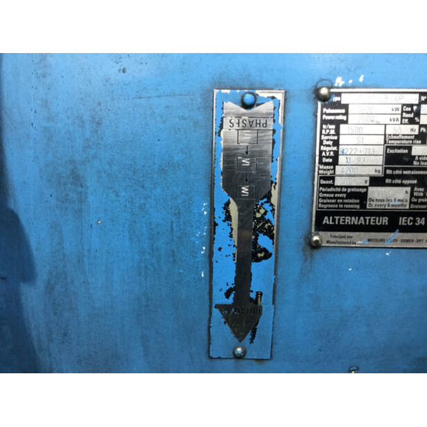 LEROY-SOMER A51L8-4P GENERATOR 2000 KVA USED-43675746