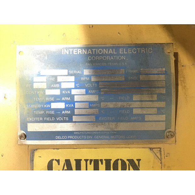 CATERPILLAR 3512 24Z 8N-5806 GENERATOR 850 KVA USED-43675780