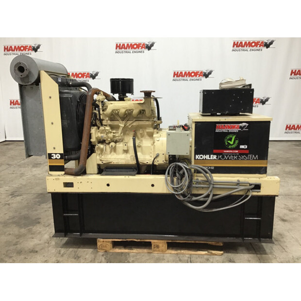 KOHLER 30ROZJ GENERATOR 33KVA USED-43675794