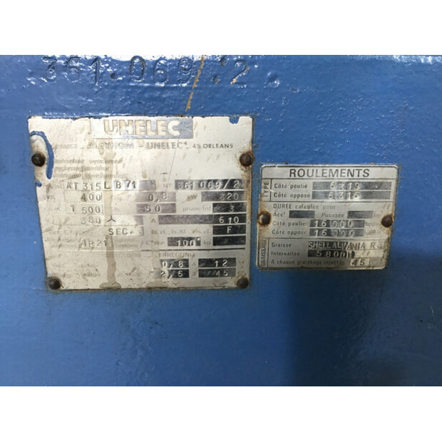 CUMMINS 353K2K202C GENERATOR 400 KVA USED-43675865