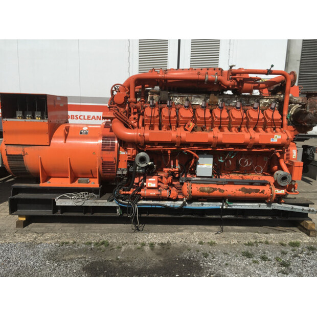 WAUKESHA 16V150LTD GENERATOR 1650KVA USED-43675878