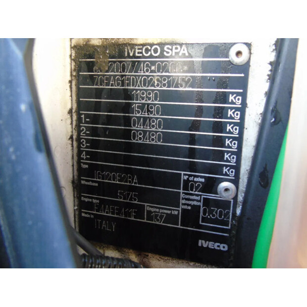 2018 ايفكو Eurocargo 120E190-43675940