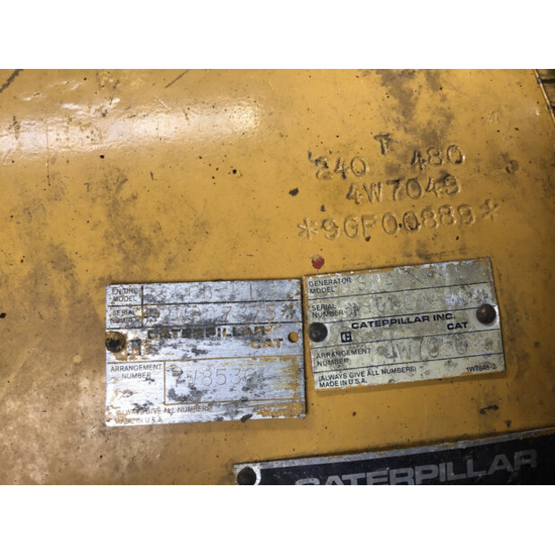 CATERPILLAR 3406B GENERATOR 320 KVA USED-43675995