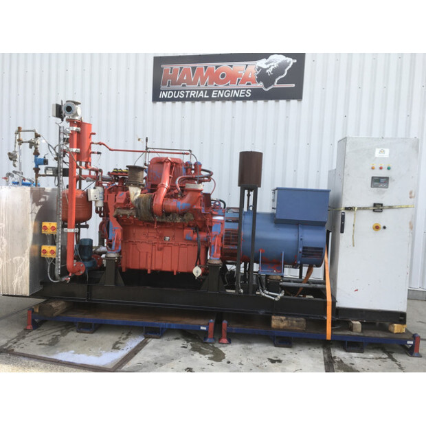 MTU 12V2000G25TB GENERATOR 625KVA USED-43676014