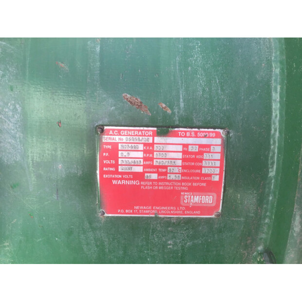 DETROIT DIESEL 12V92 TA GENERATOR 500KVA USED-43676035