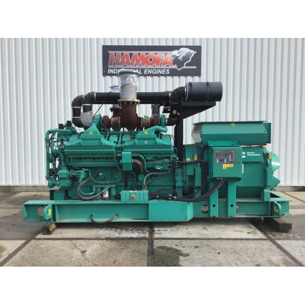 CUMMINS QSK60-G9 GENERATOR 2813 KVA  USED-43676084