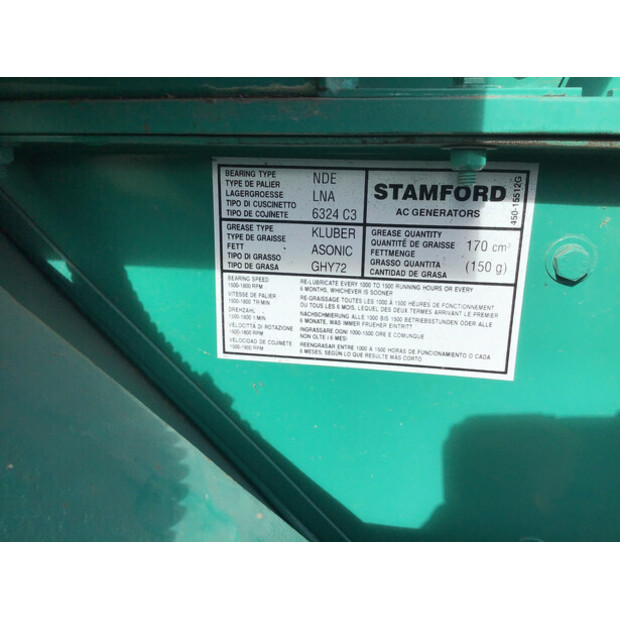 CUMMINS QSK60-G9 GENERATOR 2813 KVA  USED-43676088