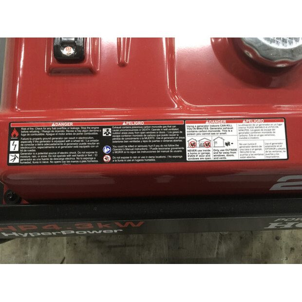 HONDA HP 4.3KW GENERATOR NEW-43676103