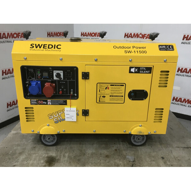 SWEDIC SW-11500 GENERATOR 10KVA NEW-43676105