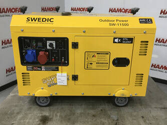 صورة ل مولدات SWEDIC SW-11500 GENERATOR 10KVA NEW