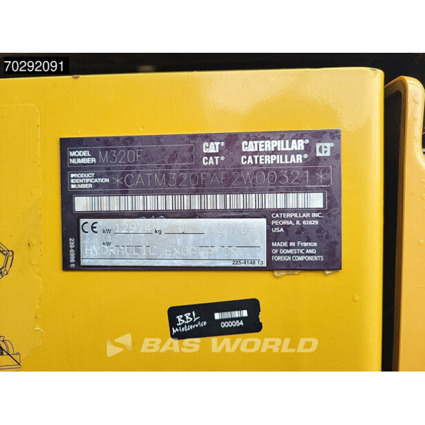 2016 Caterpillar M320F-43676158