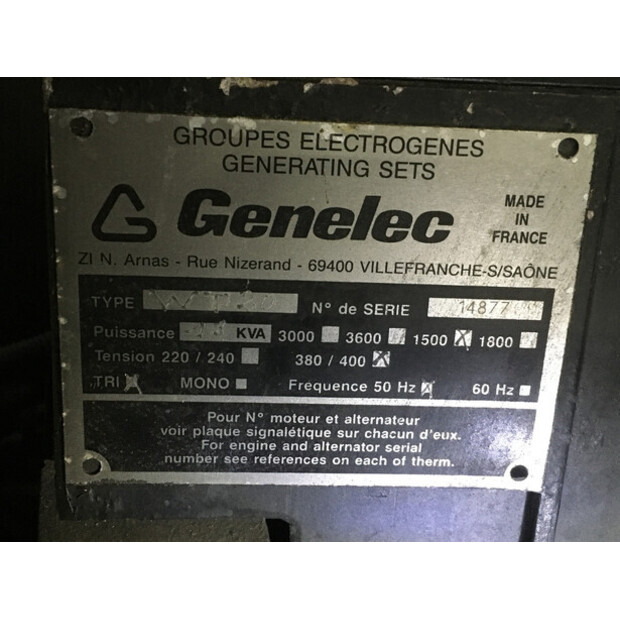 LOMBARDINI LDW 2004 GENERATOR 20 KVA USED-43676199