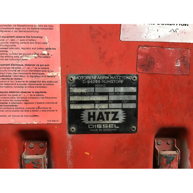 HATZ 1DB1C POMPSET USED-43676229