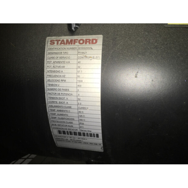 DEUTZ BF4L2011 GENERATOR 40KVA NEW-43676308