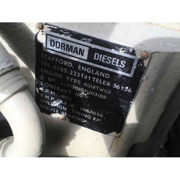 PERKINS 4012TWG2 GENERATOR 1250 KVA USED-43676315