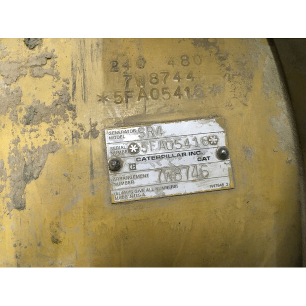 CATERPILLAR 3306B GENERATOR 225KVA USED-43676322