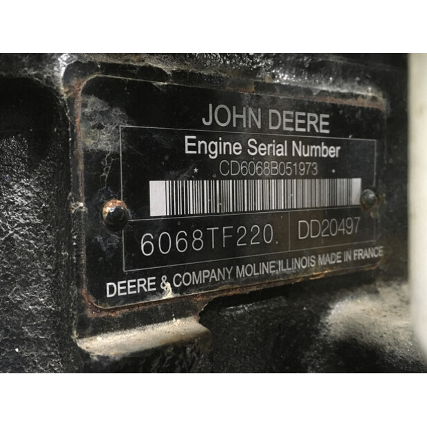 JOHN DEERE 6068TF220 GENERATOR 130 KVA USED-43676333
