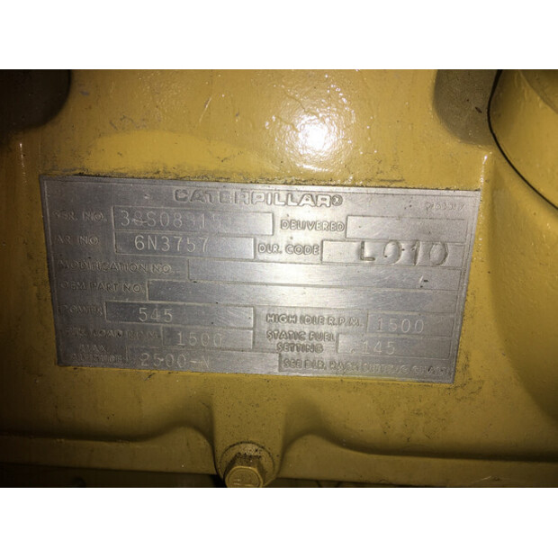 CATERPILLAR 3412 38S GENERATOR 468 KVA USED-43676341