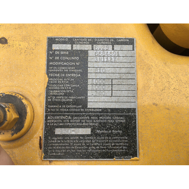 CATERPILLAR D398 66B GENERATOR 700 KVA USED-43676347