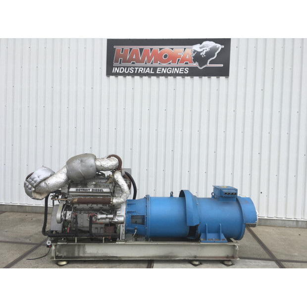 DETROIT DIESEL 8V92TA 8083-7405 GENERATOR 320KVA USED-43676357