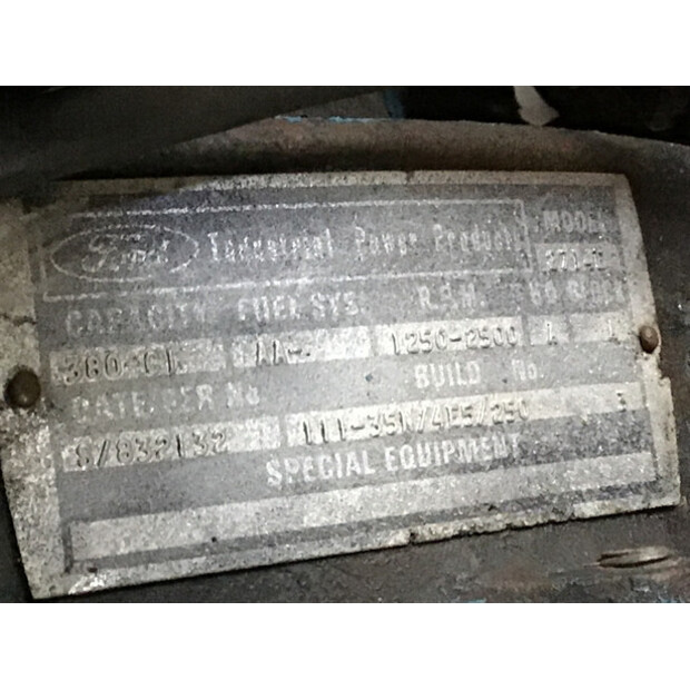 FORD 2714E POMP 550 BAR USED-43676383