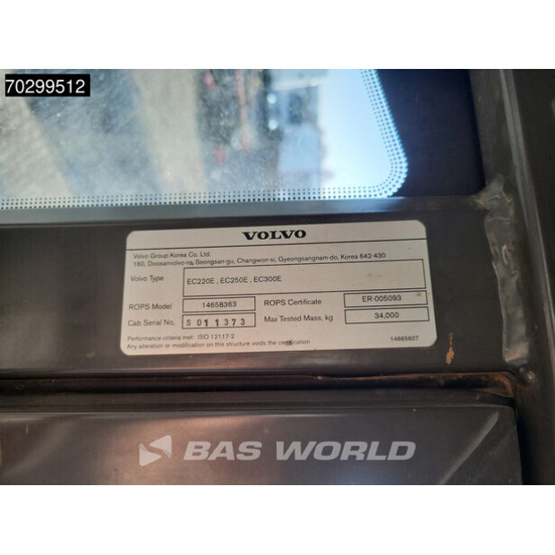 2018 فولفو EC220EL-43676427