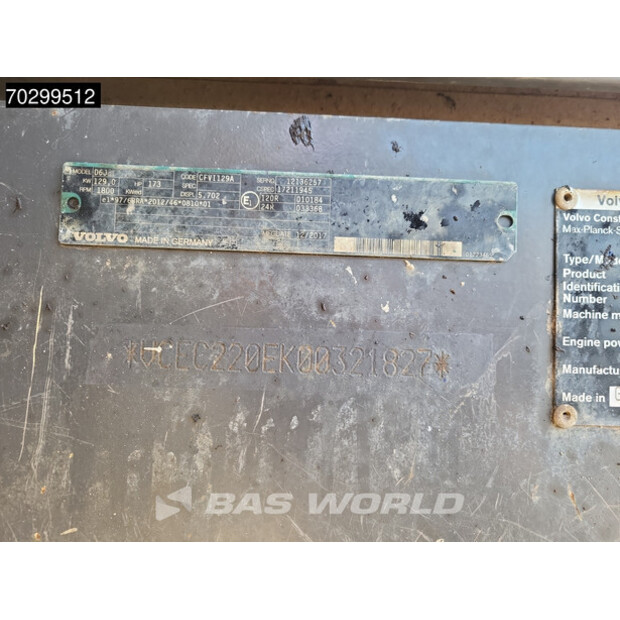 2018 فولفو EC220EL-43676428