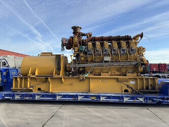 صورة ل مولدات CATERPILLAR G3612 GENERATOR 3256KVA 1YG-1303523 USED