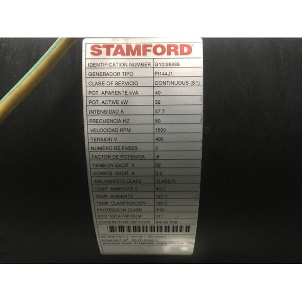 DEUTZ BF4L2011 GENERATOR 40KVA NEW-43676572