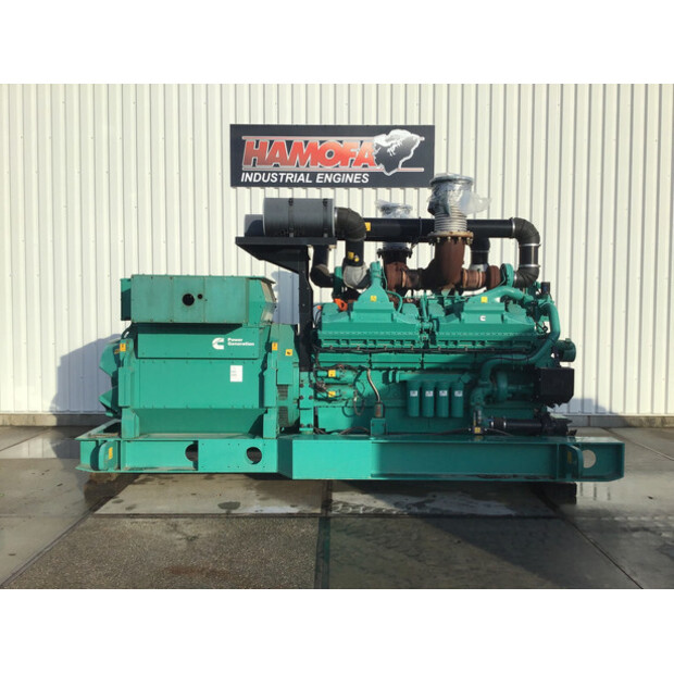 CUMMINS QSK60-G9 GENERATOR 2813 KVA  USED-43676607