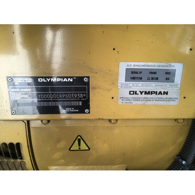 OLYMPIAN GEP110 GENERATOR 110KVA USED-43676619