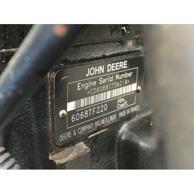 JOHN DEERE 6068TF220 GENERATOR 120 KVA USED-43676630