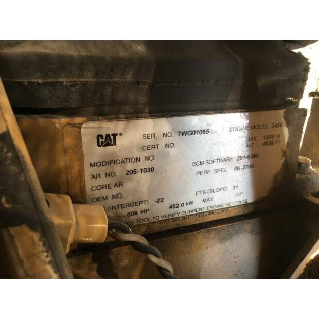 CATERPILLAR 3456 GENERATOR 455KVA USED-43676672