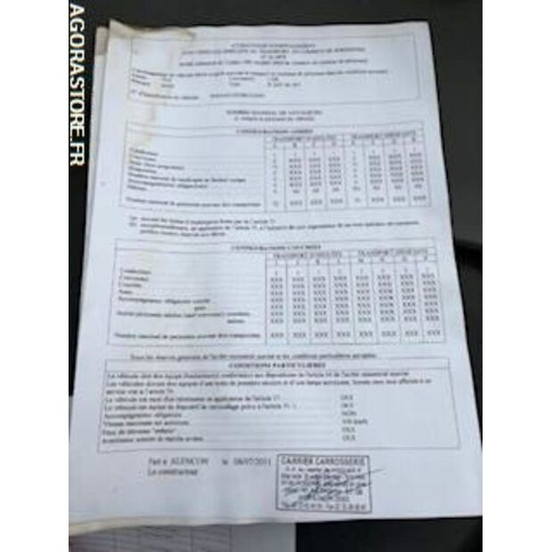 2011 MAN R33-43689986