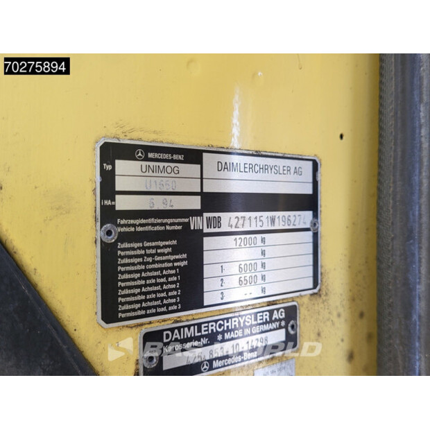 2000 مرسيدس بنز UNIMOG 1650-43690213