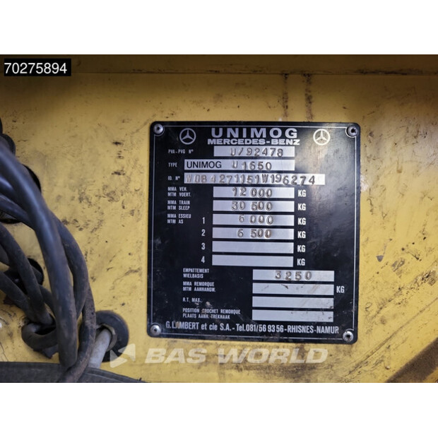 2000 مرسيدس بنز UNIMOG 1650-43704709