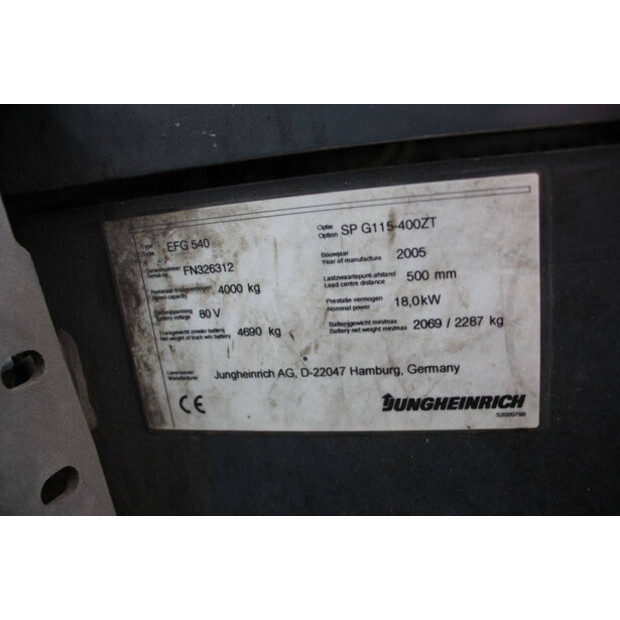 2005 جنجهينريتش EFG 540-43705411