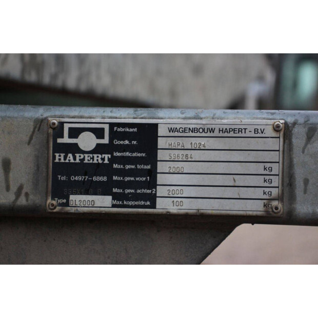 1992 Hapert DL 2000-43706130