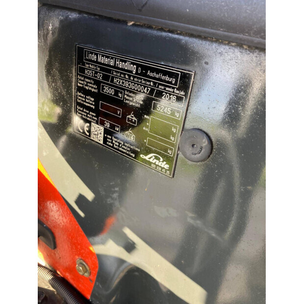 2016 Linde H35T-02-43707198