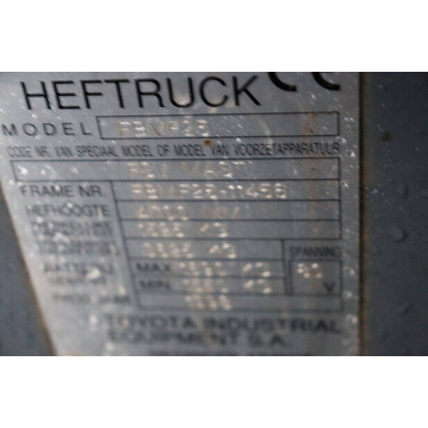 Toyota FBMF25-43707553