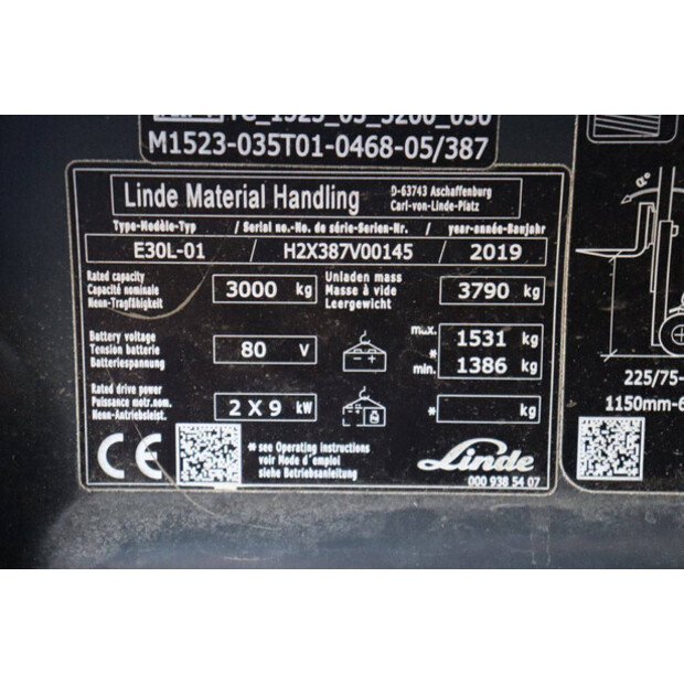 2019 ليندي E30L-01-43708858