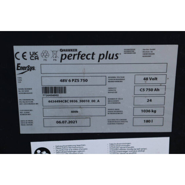 2018 Jungheinrich EFG 320-43709187