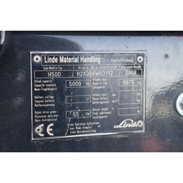 2008 Linde H50D-43709724