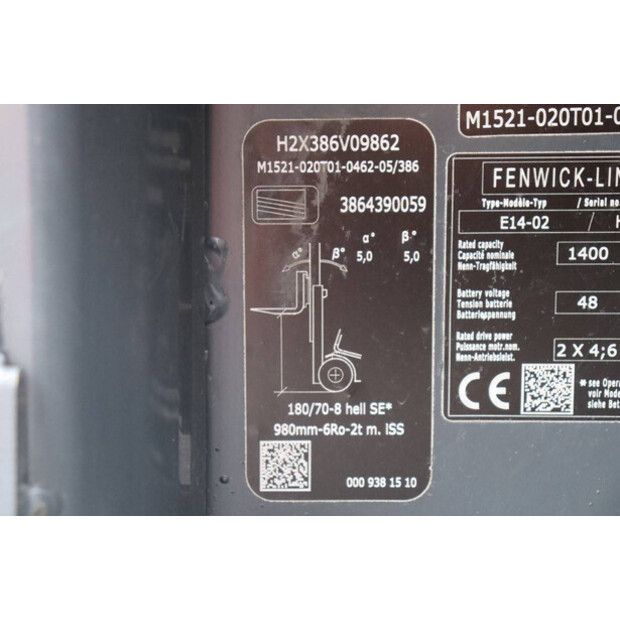 2019 Linde E14-02-43711161