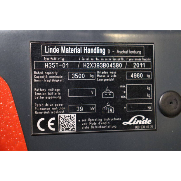 2011 Linde H35T-01-43711945