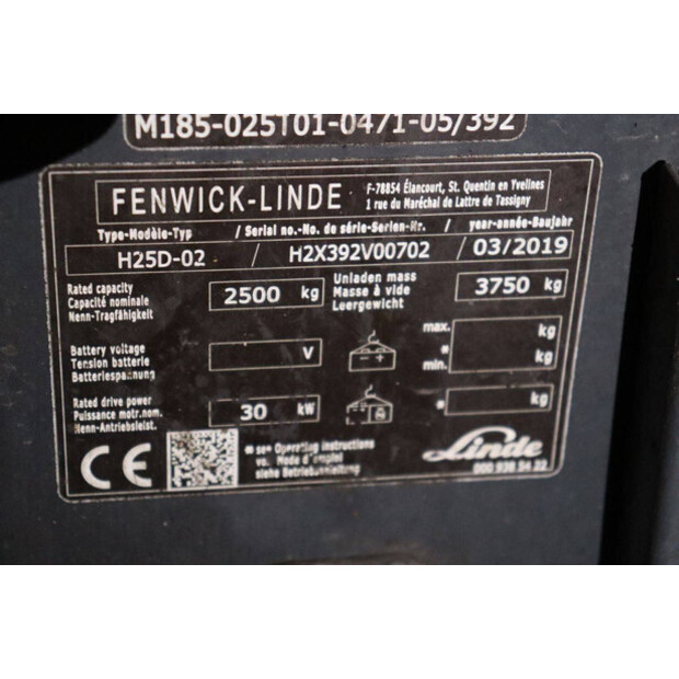 2019 Linde H25D-02-43712186