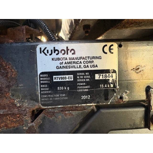 2012 KUBOTA RTV900-EU-43717530